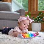 Buy now Fat Brain Toys Rock 'N Roller Piano - Musical Bells for Babies & Toddlers at indiglob india