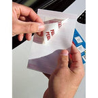 Buy now STICKER SHIELD - Windshield Sticker Applicator for Easy Application, Removal and Re-Application from Car to Car - 4 inch x 6 inch Sheets (2 Packs (4 Sheets Total)) at indiglob india