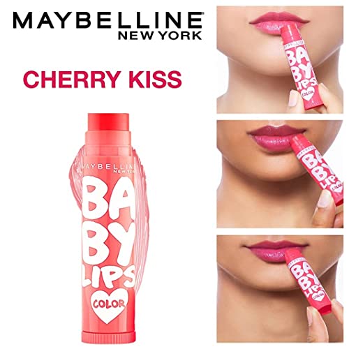 Buy now Maybelline Baby Lips Color SPF 11 Lip Balm 4g (Cherry Kiss) at indiglob india
