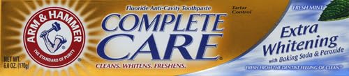 Buy now ARM & HAMMER Complete Care Toothpaste, Teeth Whitening Toothpaste, Fluoride, Whole Mouth Protection, Fresh Mint Flavor, 6.0 oz (Pack of 1) at indiglob india