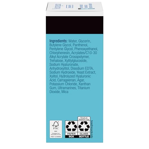 Buy now Neutrogena Hydro Boost Hyaluronic Acid Serum - with Pro-Vitamin B5 & Glycerin, Instantly Replenishes & Smooths Dry Skin with 24-Hour Weightless Hydration, 1 fl. oz. at indiglob india