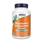 Buy now NOW Foods Supplements, Magnesium Bisglycinate Powder, Enzyme Function*, Nervous System Support*, 8-Ounce at indiglob india