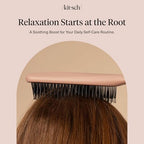 Buy now Kitsch Scalp Renewal Brush - Exfoliating & Scalp Massager for Hair Growth, Gentle Head Massage Brush to Remove Buildup, Boost Circulation & Relaxing Head Scrubber for Washing Hair - Terracotta at indiglob india