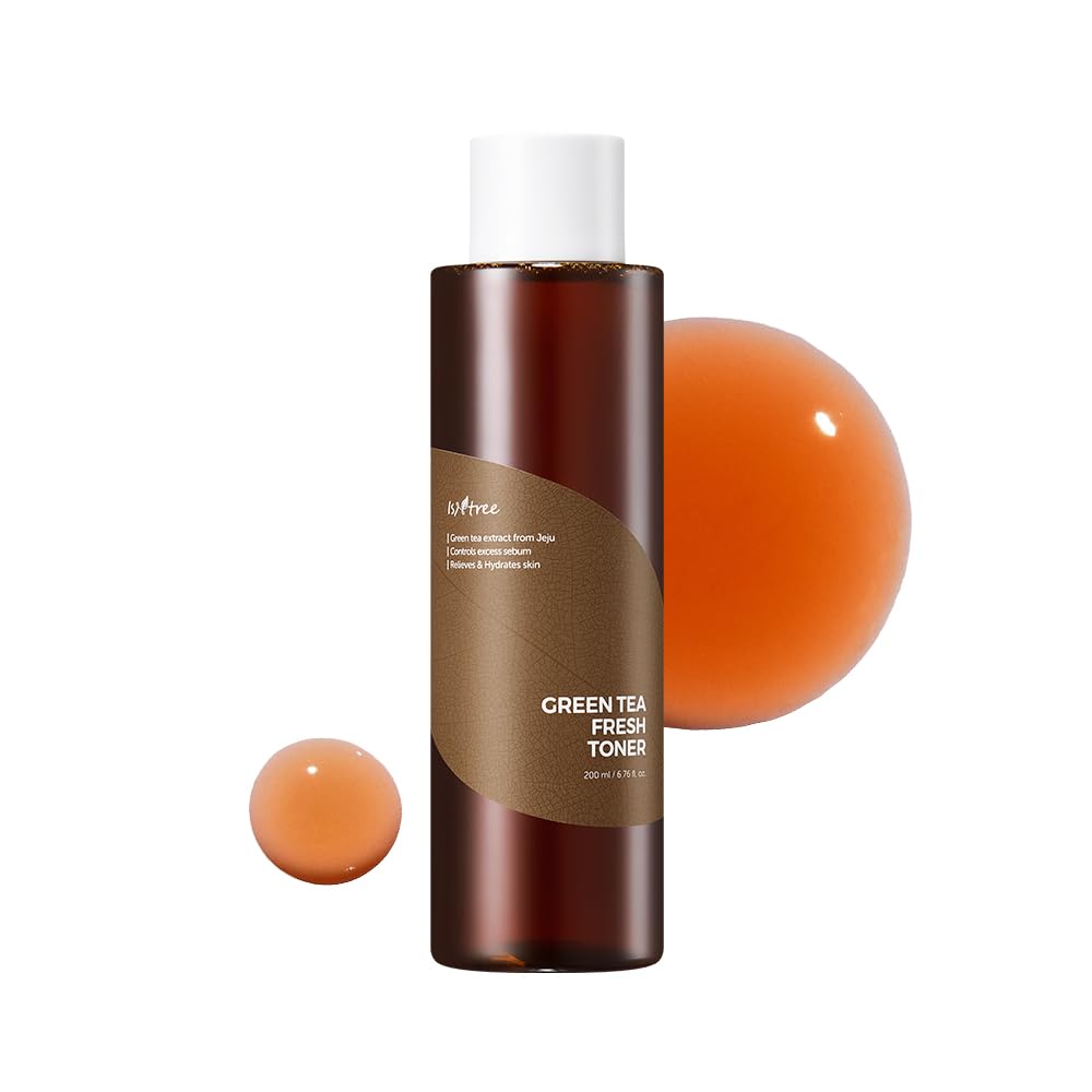 Buy now ISNTREE Green Tea Fresh Toner 200ml, 6.76 fl.oz | Korean Skincare | Toner for Oily Skin | Sebum Control | Hydrating and Refreshing at indiglob india