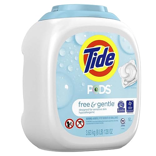 Buy now Tide PODS Free & Gentle Laundry Detergent Soap Pacs, 20 Count, Tide PODS Laundry Detergent at indiglob india