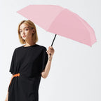 Buy now ESUFEIR Mini Travel Sun Umbrella for Purse With Case,Small Compact UV Umbrella Protection Sun,Lightweight Portable Parasol Windproof for Women Men Kids (Pink) at indiglob india