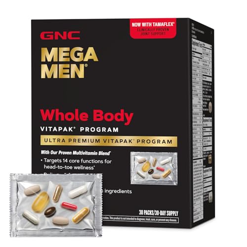 Buy now GNC Mega Men Vitapak Program | Whole Body | 30 Count at indiglob india