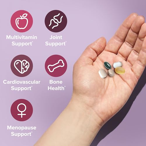 Buy now GNC Womenâ€™s 50+ Vitapak, 5-in-1 Multivitamin Pack, Healthy Hormones, Brain Health, Metabolism, Bone Strength, Edible Dietary Supplement, 30 Servings at indiglob india