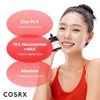 Buy now COSRX 15% Niacinamide Face Serum, 0.67 fl oz, Pore Minimizer Serum for Face, Even Skin Tone, Korean Skin Care at indiglob india