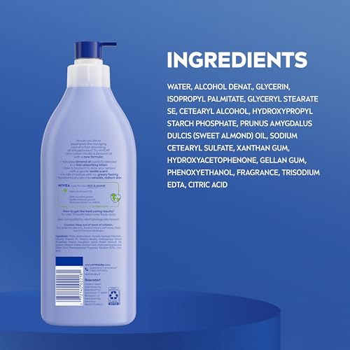 Buy now NIVEA Oil Infused Vanilla and Almond Oil Body Lotion for Women, Fast-Absorbing and Non-Greasy Vanilla Scented Lotion Moisturizes for 48 Hours, 16.9 Fl Oz Pump Bottle, Pack of 3 at indiglob india