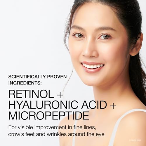 Buy now Neutrogena Rapid Wrinkle Repair Retinol Pro+ Anti-Wrinkle Eye Cream, Targeted Eye Cream for Wrinkles & Dark Circles, Formulated without Fragrance, Dyes, Phthalates, and Parabens, 0.5 oz at indiglob india
