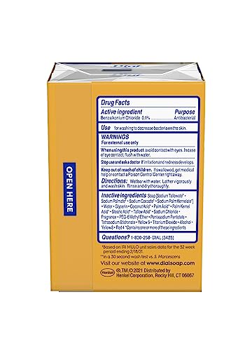 Buy now Dial Gold Antibacterial Deodorant Soap, 2 Pack, Total Net Wt 6.4 oz at indiglob india