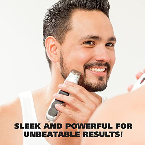 Buy now Wahl Groomsman Corded or Cordless Beard Trimmer for Men - Rechargeable Grooming Kit for Facial Hair - Beard Trimmer & Groomer - Model 9918-6171V at indiglob india