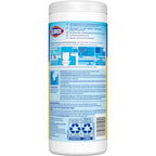 Buy now Clorox Disinfecting Cleaning Wipes, Bleach Free, Crisp Lemon, 35 Count (Pack May Vary) at indiglob india