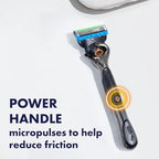 Buy now Gillette ProGlide Power Razor for Men, 1 Gillette Power Razor Handle + 1 Blade Refill at indiglob india
