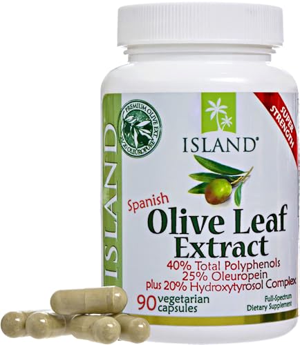 Buy now Olive Leaf Extract Capsules â€“ 25% Oleuropein (40% Total Polyphenols), Plus 20% Hydroxytyrosol Complex â€“ 100% Grown & Extracted in Spain (90 Capsules) at indiglob india