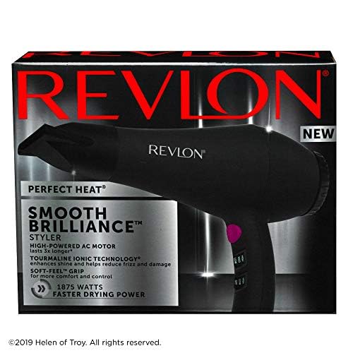 Buy now Revlon 1875W Smooth Brilliance AC Motor Hair Dryer | For Shiny, Smooth Hair at indiglob india