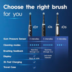 Buy now Oral-B iO Series 3 Electric Toothbrush with (1) Brush Head, Rechargeable, White at indiglob india