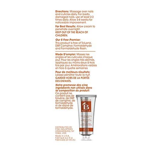 Buy now Barielle Nails Daily Strengthening Nail Cream with Biotin 1.5 Ounce - for Splitting, Brittle, Ridged, Breaking, Soft and Damaged Nails, Leaves Nails Strong, Healthy and Revitalized at indiglob india