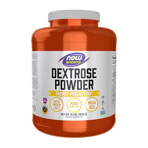 Buy now NOW Foods Sports Nutrition, Dextrose Powder (Monosaccharide), Energy Production*, 10-Pound at indiglob india