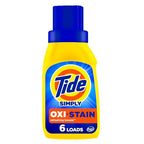 Buy now Tide Simply Oxi Boost + Ultra Stain Release Laundry Detergent, 10 fl oz, 6 Loads, Tough on Stains, Whitens, Brightens, Refreshing Breeze Scent at indiglob india