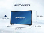Buy now Emerson ETD-4050 40" Class LED HDTV with Built-in DVD Player, 1080p Full HD, HDMI/USB Inputs, Digital Tuner, Slim Design, Wall Mountable, Energy Efficient, and Parental Control Features at indiglob india