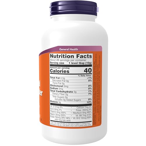 Buy now NOW Supplements, Nutritional Yeast Powder Fortified with Additional B-Vitamins, 10-Ounce at indiglob india