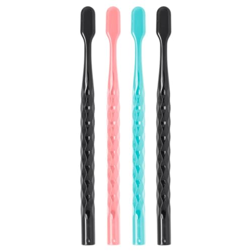 Buy now Oral-B 3D White Brilliance toothbrushes, 4 Count Toothbrush Extra Soft, Tough on Plaque, Gentle on Gums, whitening Tooth Brush at indiglob india