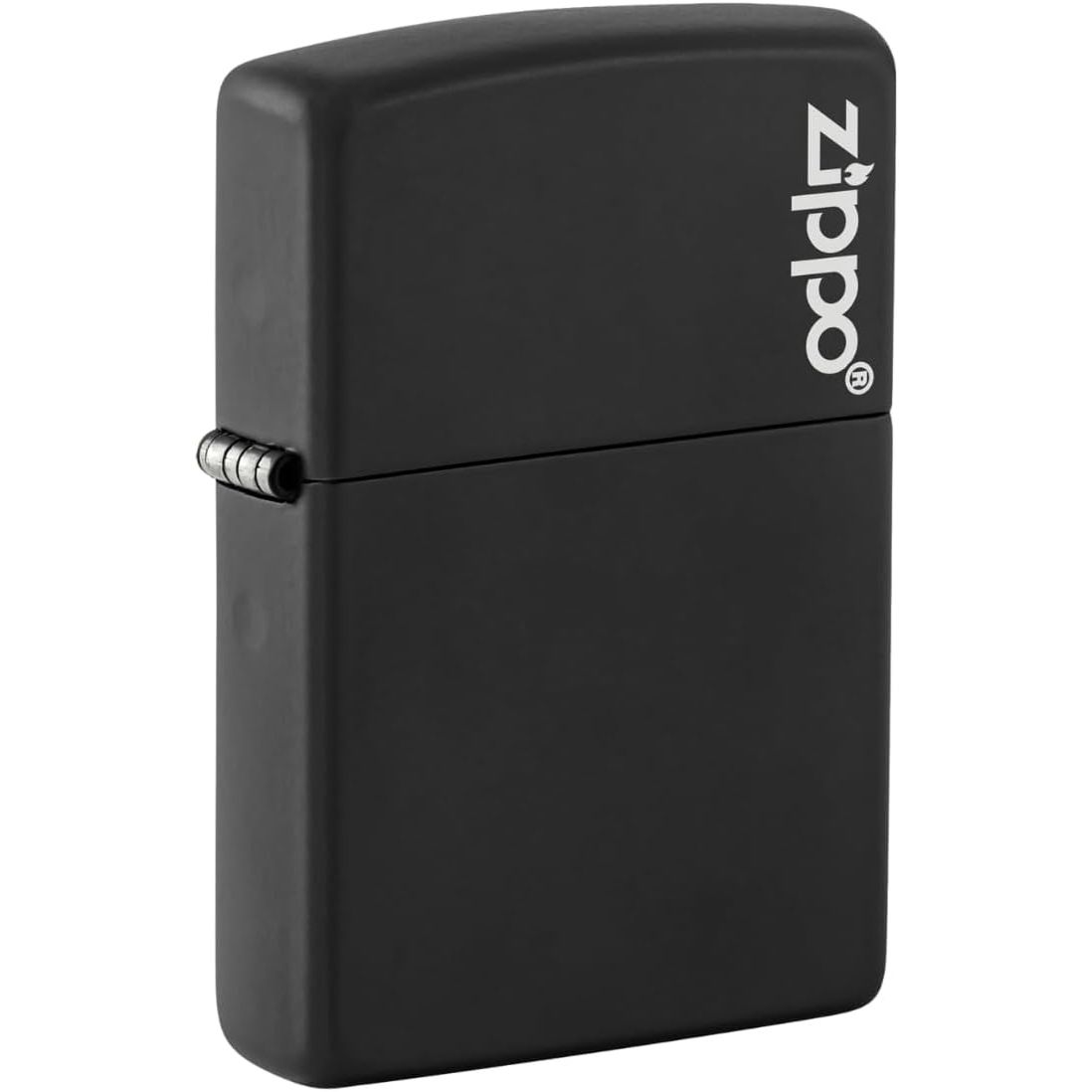 Buy now Zippo 218 Classic Black Matte Pocket Lighter Black Logo at indiglob india