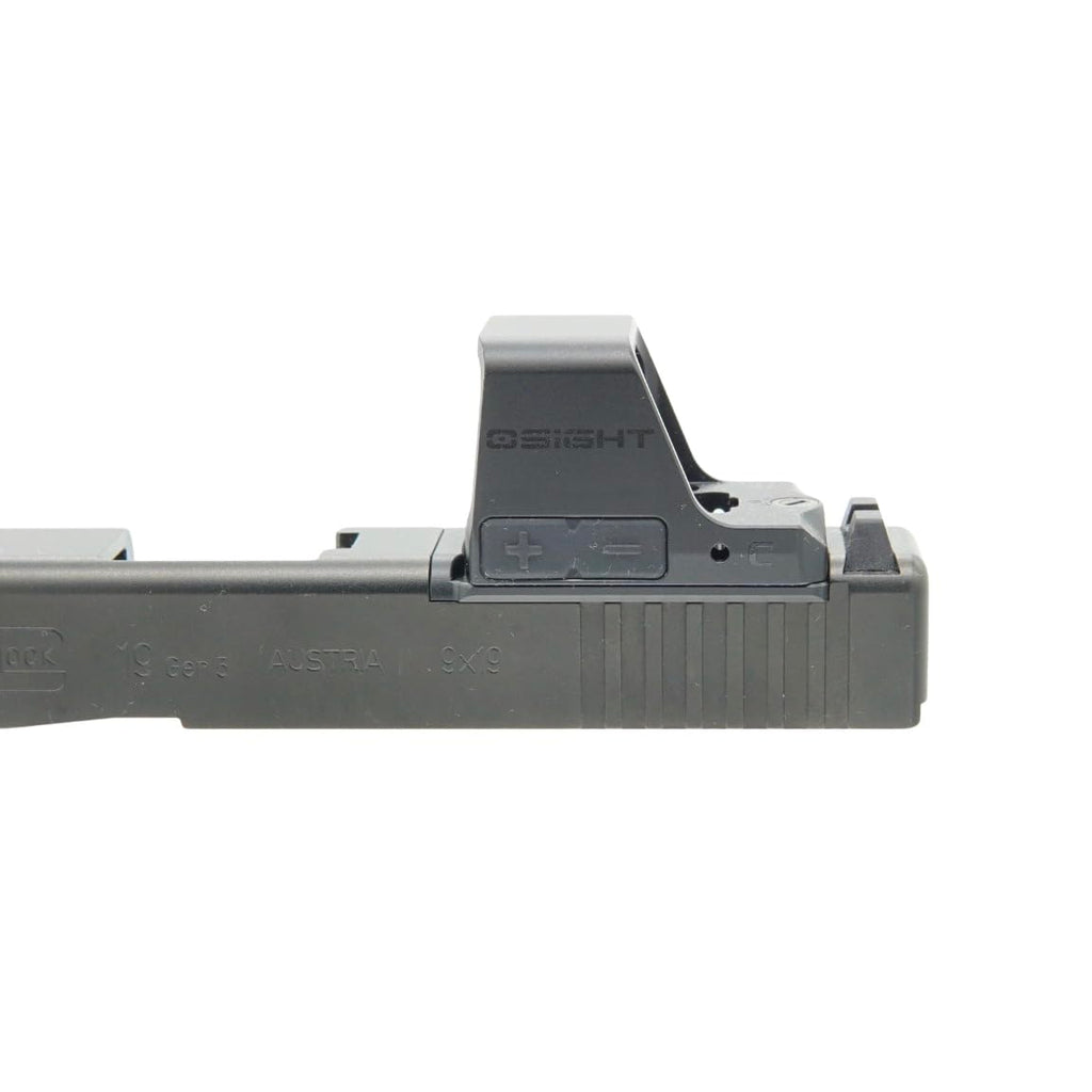 DPP Titanium Adapter Plate Compatible with Glock 17/19 Gen 3-5 MOS Holosun 407/507C/508T/Osight C/XR and Trijicon RMR/SRO
