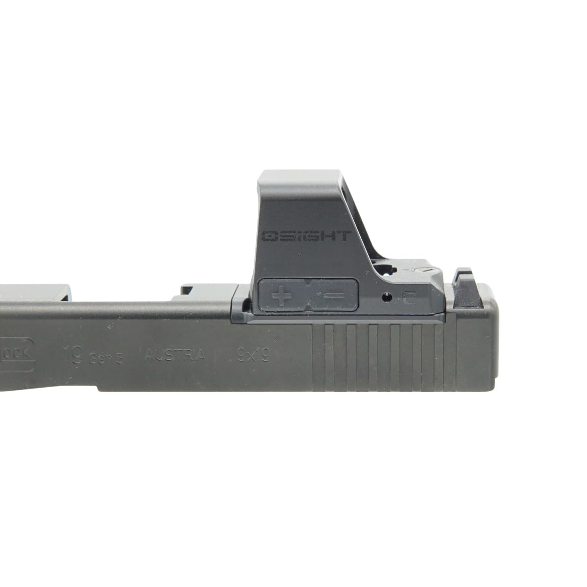 DPP Titanium Adapter Plate Compatible with Glock 17/19 Gen 3-5 MOS Holosun 407/507C/508T/Osight C/XR and Trijicon RMR/SRO