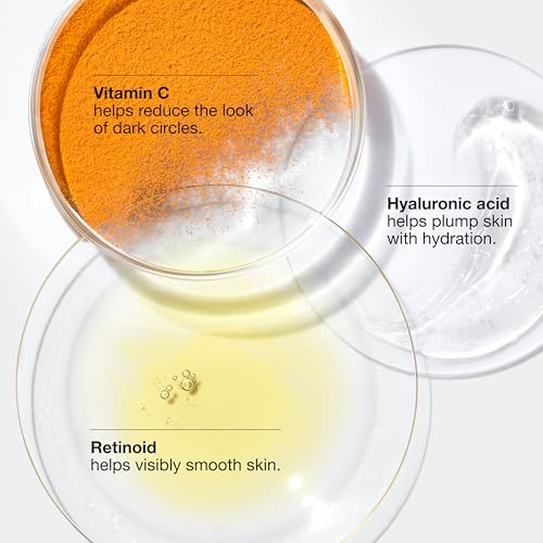 Buy now Clinique All About Eyes Brightening Serum Concentrate With Vitamin C, Hyaluronic Acid + Retinol | Hydrating + Reduces Dark Circles, 0.34 Fl Oz at indiglob india