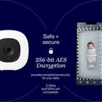 Buy now Nanit Pro Smart Baby Monitor & Wall Mount - 1080p Secure Wi-Fi Video Camera, Sensor-Free Sleep & Breathing Motion Tracker, 2-Way Audio, Sound & Motion Alerts, Night Vision, and Breathing Band - Black at indiglob india