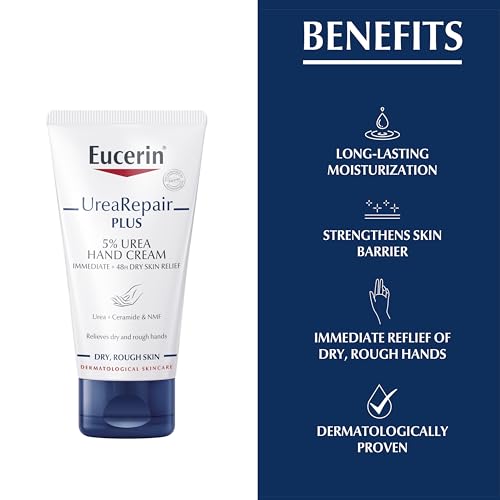 Buy now Eucerin Dry Skin Intensive Hand Cream - 5% Urea 75ml at indiglob india