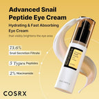 Buy now COSRX Snail Mucin Peptide Under Eye Cream, 0.84 fl oz, 73.7% Snail Mucin and Niacinamide, Eye Care, Eye Cream Anti Aging, Dark Circles, Korean Skin Care at indiglob india