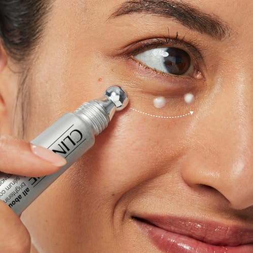 Buy now Clinique All About Eyes Brightening Serum Concentrate With Vitamin C, Hyaluronic Acid + Retinol | Hydrating + Reduces Dark Circles, 0.34 Fl Oz at indiglob india