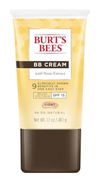 Buy now Burt's Bees BB Cream With SPF 15, Broad-Spectrum Sunscreen Tinted Lotion for All Skin Types, 98.9 Percent Natural Origin Skin Care, Light, 1.7 oz. Tube at indiglob india
