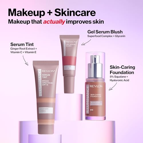 Buy now Revlon Illuminance Tinted Serum, Triple Hyaluronic Acid, Evens Out Skin Tone Over Time and Hydrates All Day, SPF 15, 209 Buff Beige, 0.94 fl oz. at indiglob india