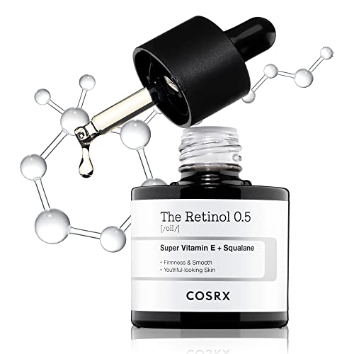 Buy now COSRX Retinol 0.5 Oil, Anti-aging Serum with 0.5% Retinoid Treatment for Face, Reduce Wrinkles, Fine Lines, Gentle Skincare for Day & Night, Not Tested on Animals, Korean Skin Care at indiglob india
