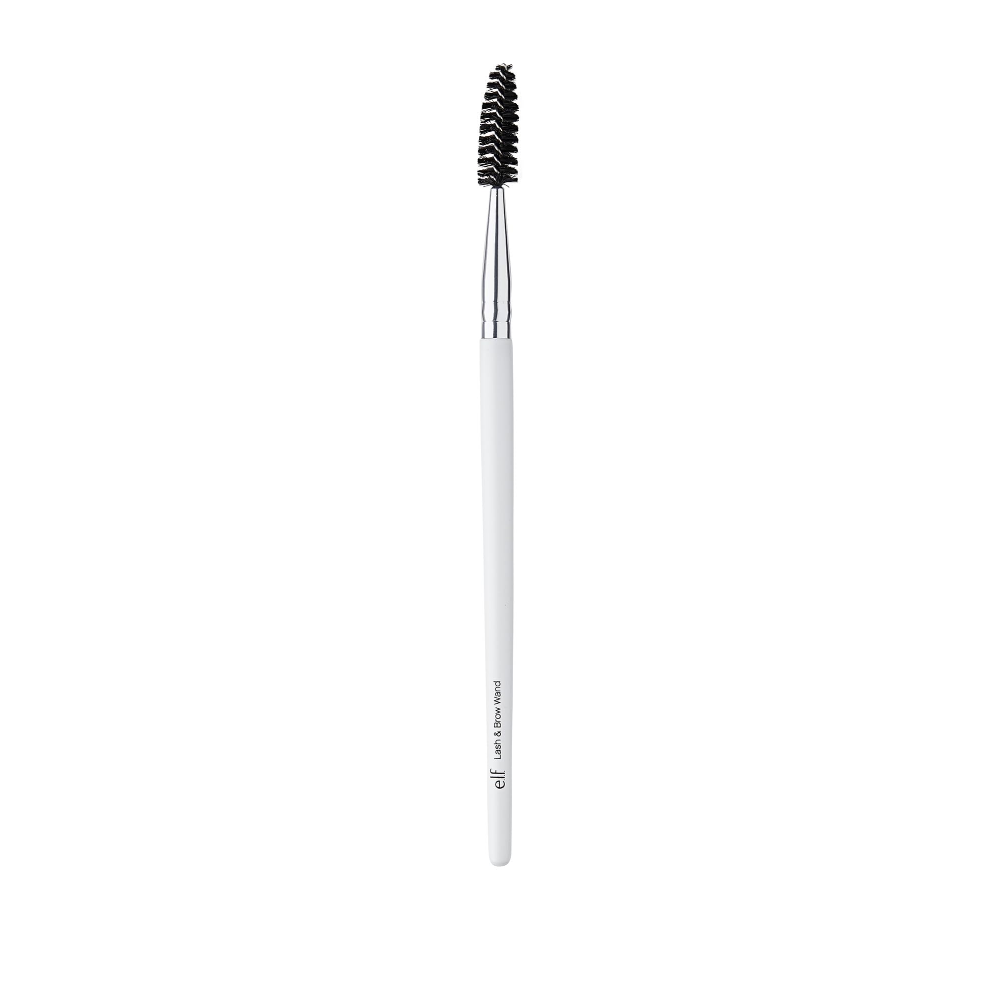 e.l.f. Eyelash & Brow Wand, Spoolie Brush To Define & Shape Lashes & Eyebrows, Creates Perfect Brows & Full, Lush Lashes, Vegan & Cruelty-Free