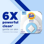 Buy now Tide evo Free & Gentle Laundry Detergent Tiles, Fragrance-Free, 40 Medium Sized Loads, Easy to Use, Safe for All Machines and Water Conditions at indiglob india
