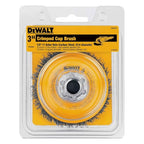 Buy now DeWalt Accessories DW4910 3x5/8-11 Knot Cup Brush at indiglob india