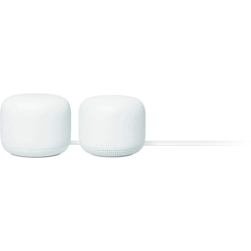 Buy now Google Nest Wifi - Home Wi-Fi System - Wi-Fi Extender - Mesh Router for Wireless Internet - 2 Pack Two Pack at indiglob india