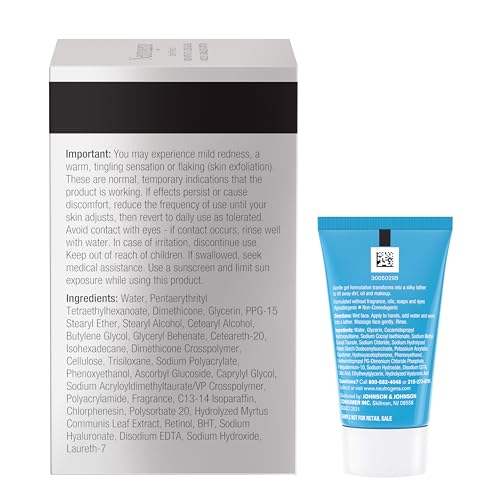 Buy now Neutrogena Rapid Tone Repair Retinol + Vitamin C Face Moisturizer, Dark Spot Corrector, Anti-Aging Face Cream for Even Tone 1.7 oz + Trial Size Hydro Boost Facial Cleanser, 0.5 fl. oz at indiglob india