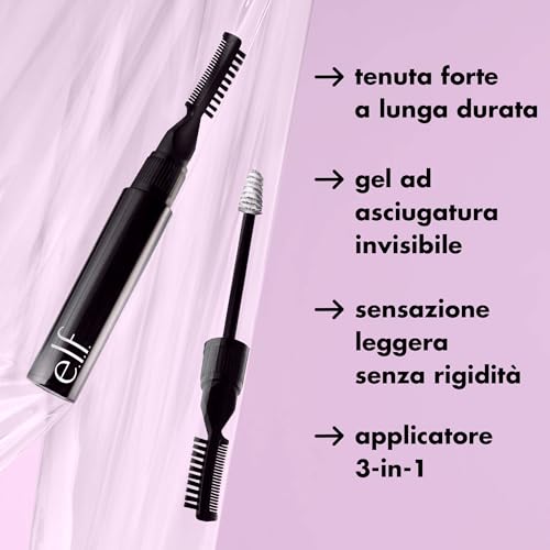 Buy now e.l.f. Brow Laminating Gel, Strong-Hold, Clear-Drying & Water-Resistant Brow Gel Creates Laminated Brows, Comb & Sculpt Brows, Vegan & Cruelty-free at indiglob india