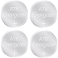 Energizer LR44/A76 Alkaline Batteries, 1.5V, Pack of 4