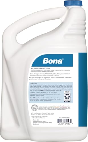 Buy now Bona Hardwood Floor Cleaner Concentrate, Cedar Wood Scent, 1 fl oz, Pack of 4 (Makes 128 fl oz) - Residue-Free Floor Cleaning Concentrate Spray Mop and Spray Bottle Refill - For Wood Floors at indiglob india