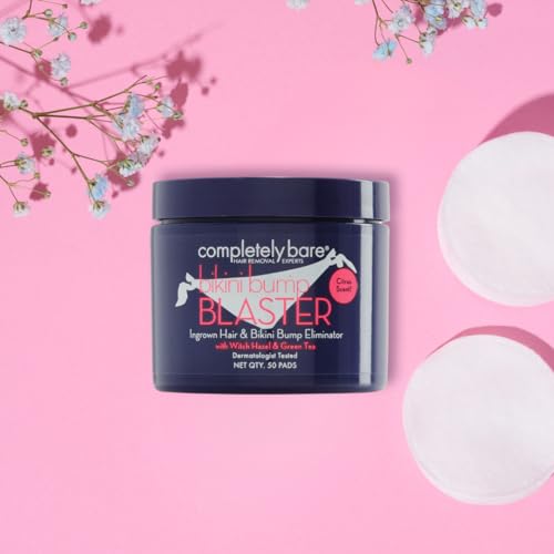 Buy now completely bare bikini bump BLASTER Ingrown Hair & Bikini Bump Eliminator - Exfoliating AHAs & BHAs at indiglob india