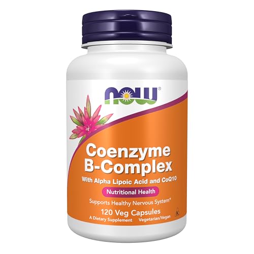 Buy now Now Supplements, Co-Enzyme B Complex with Alpha Lipoic Acid and CoQ10, Nutritional Health, 120 Veg Capsules at indiglob india