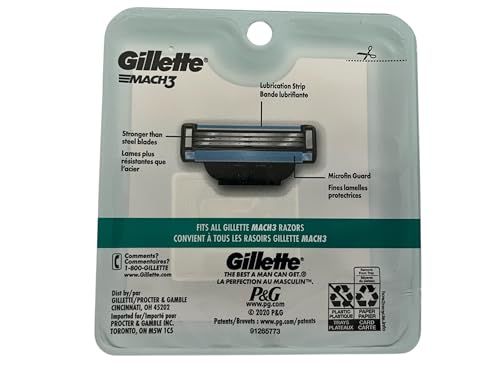 Buy now Gillette Mach 3-24 Count (3 x 8 Pack) at indiglob india
